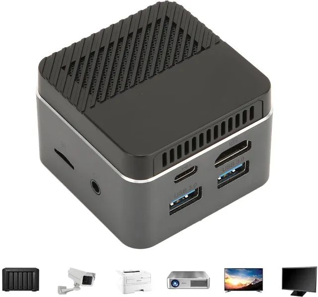 Mini Pc Gmktec kb1 Intel j4125  Memória 8gb / 512gb nve