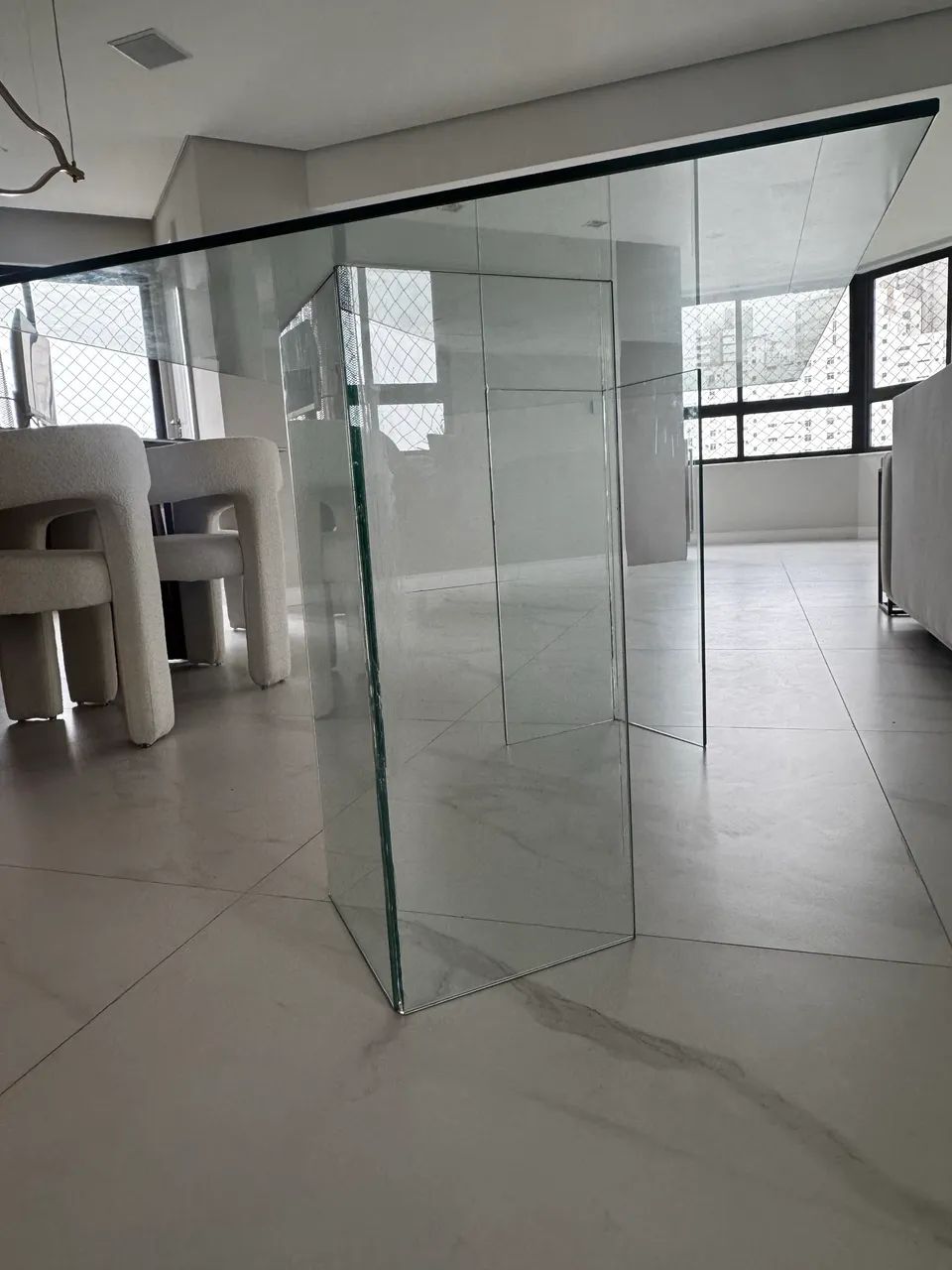 Mesa de vidro chique  - Foto 5