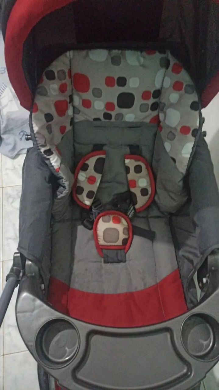 Kit carrinho de bebê e bebê conforto  Cosco  - Foto 4