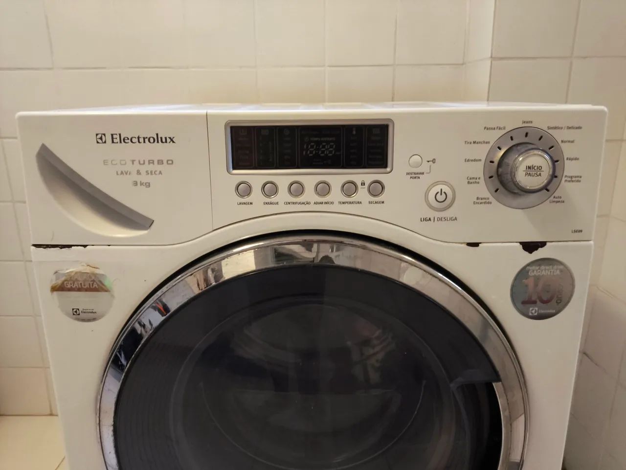 Lava e Seca Electrolux Eco Turbo 9kg (LSE09) - Foto 5