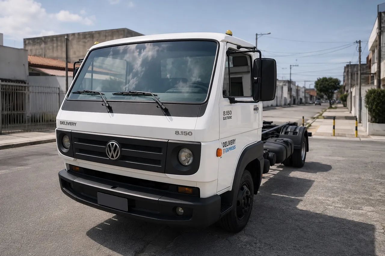 Caminhão VW 8.160 - 2015 No chassi Oportunidade 