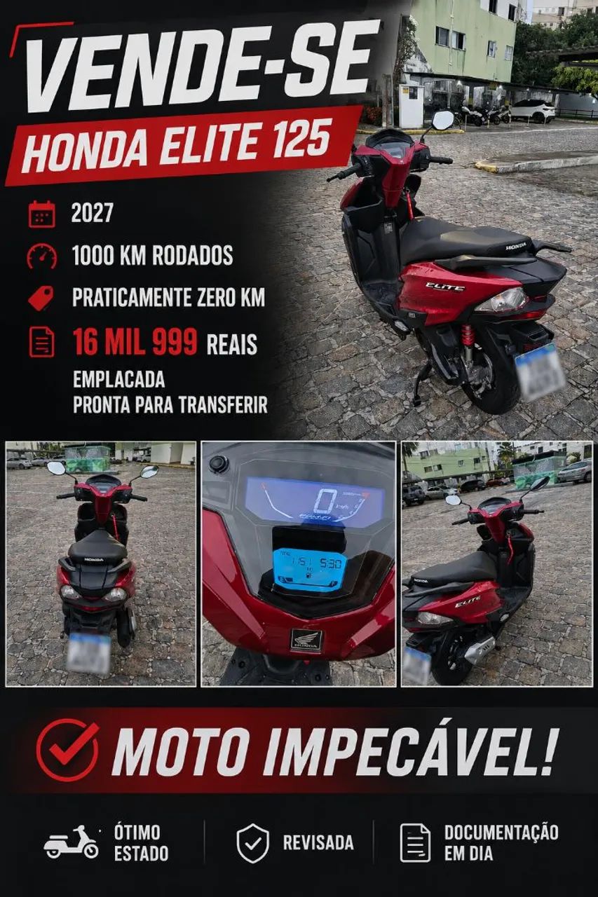 Elite 125 praticamente 0km