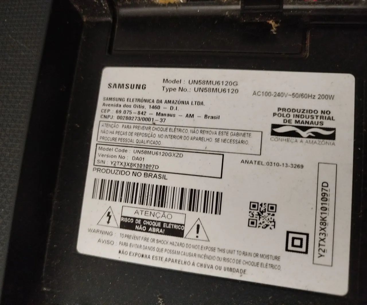 Vendo TV Samsung 60 polegadas, no estado. - Foto 4