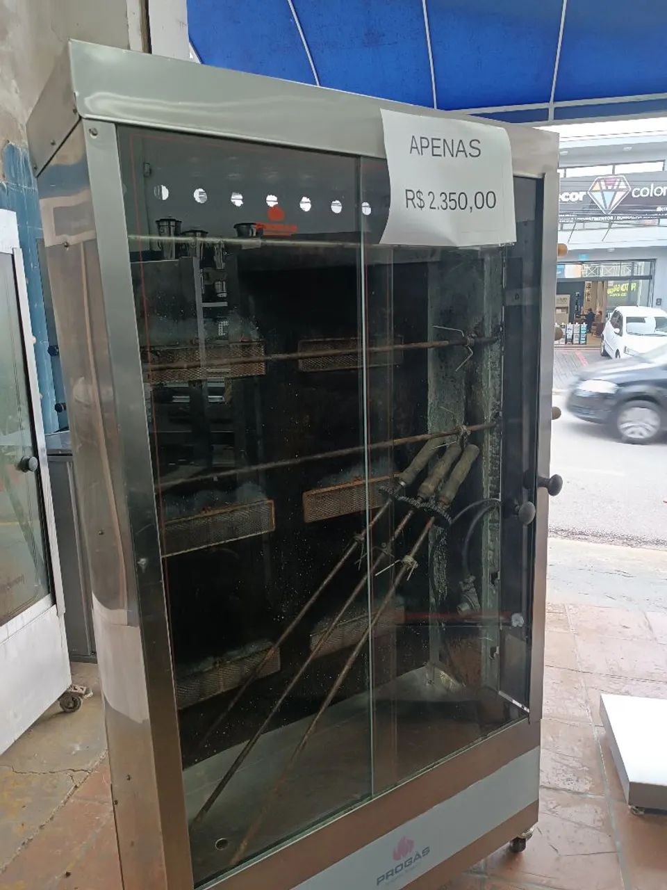Máquina de assar frango 