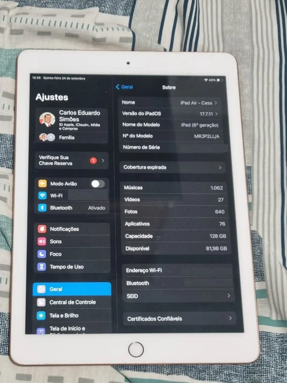 Ipad 6 - 128 GB - Ios 17.7.11 - Foto 2