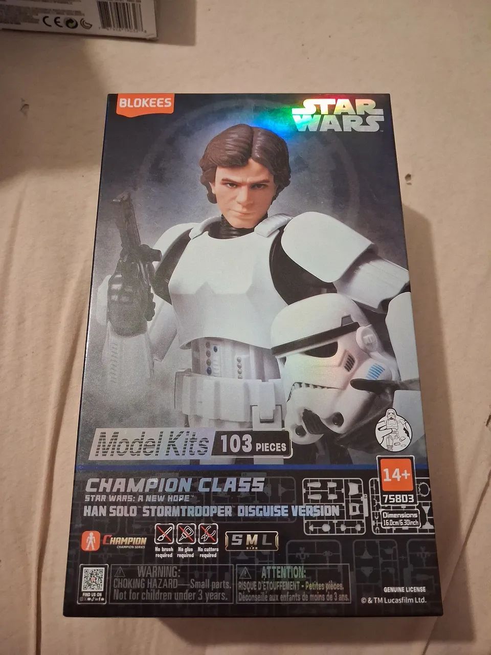 Blokees Luke e Han Stormtrooper Champion Class - Foto 2