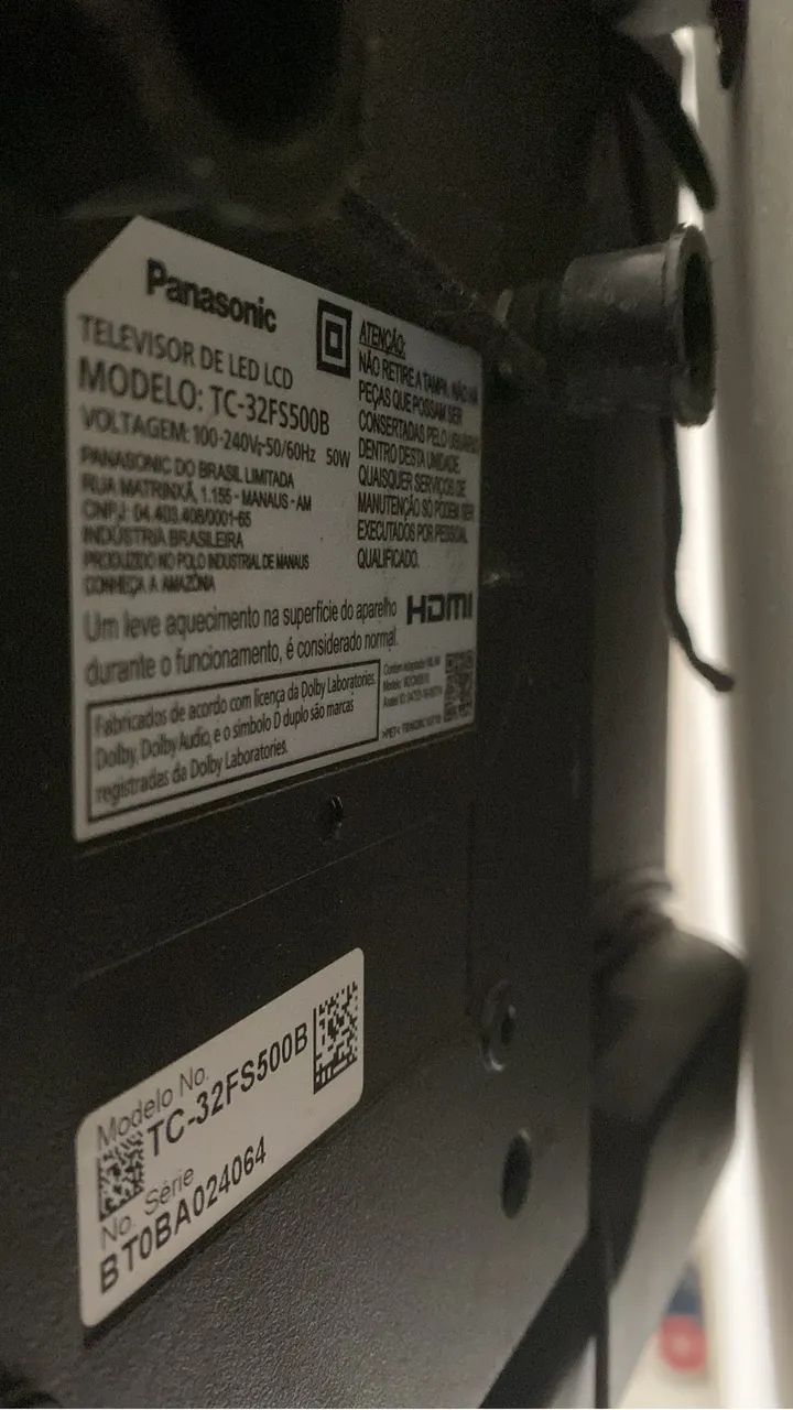 Televisão Panasonic