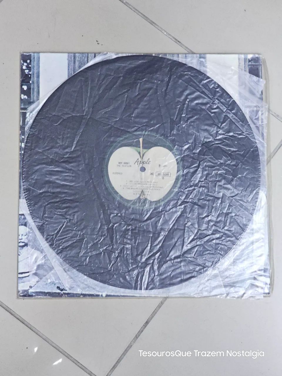 Vinil/Lp Beatles Hey Jude - Stereo 1970 - Foto 2
