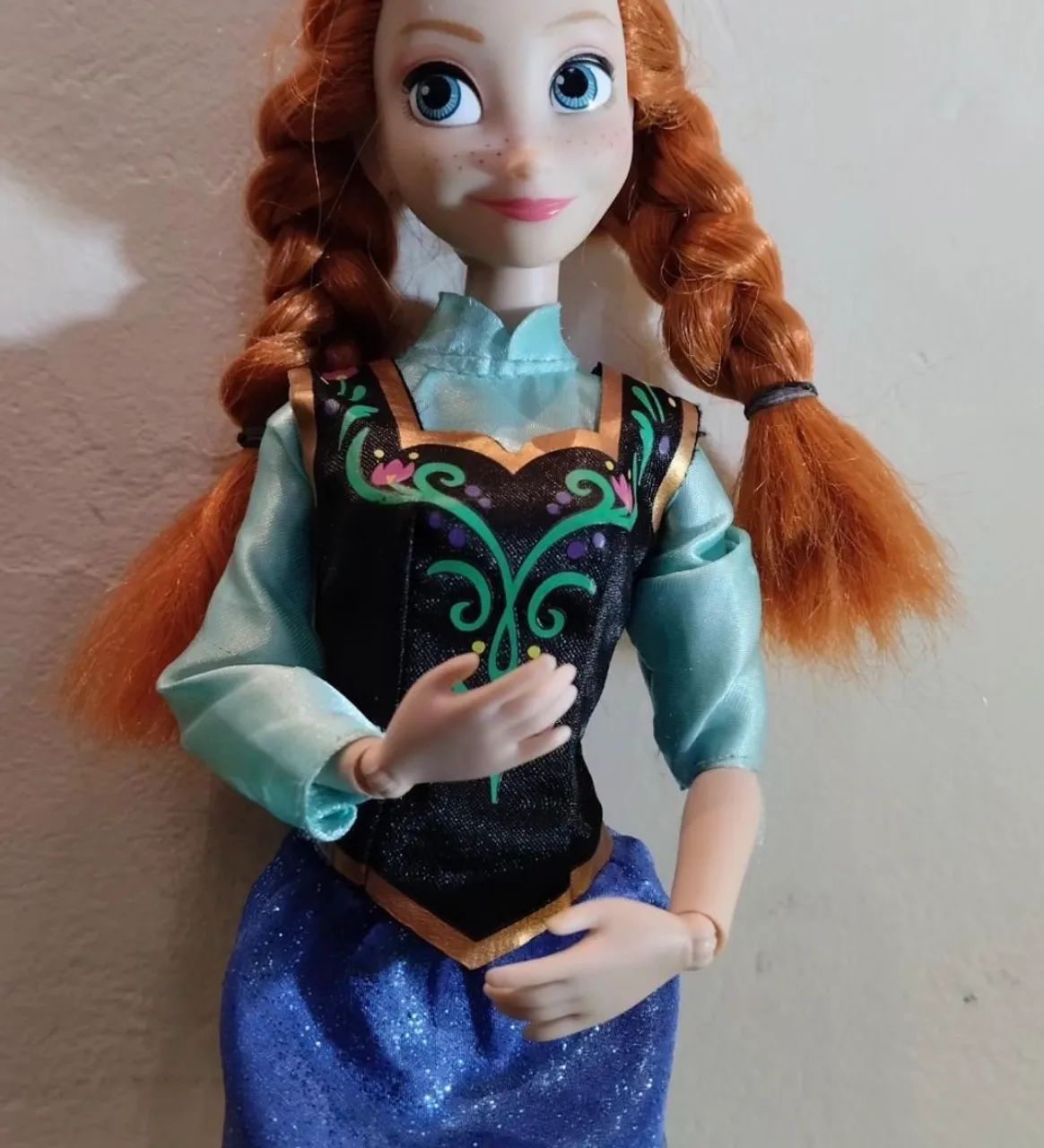 Boneca articulada Frozen Anna - original  - Foto 2