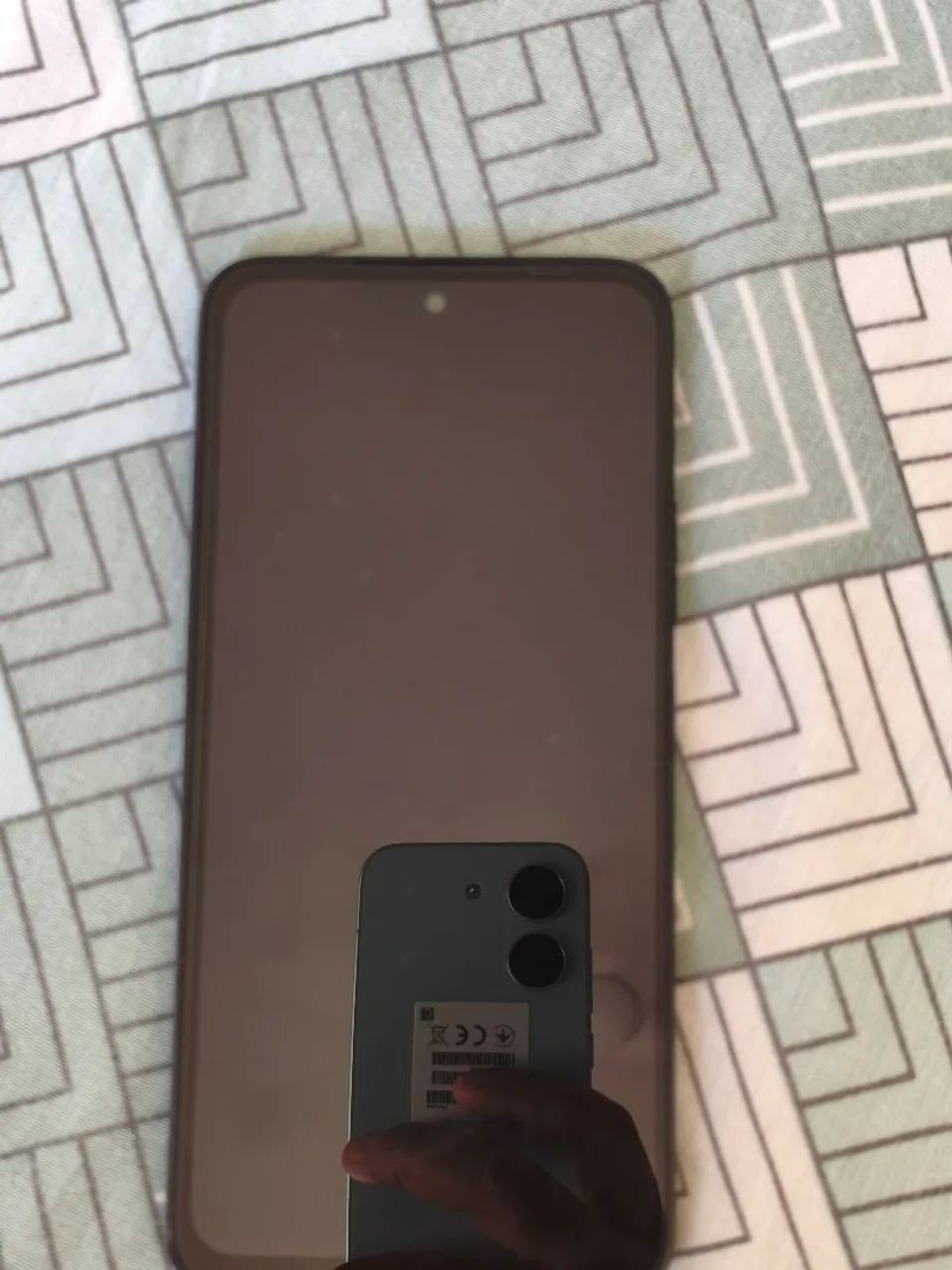 Smartphone Redimi 15 ,duas capinhas, carregador,caixa,manual - Foto 5