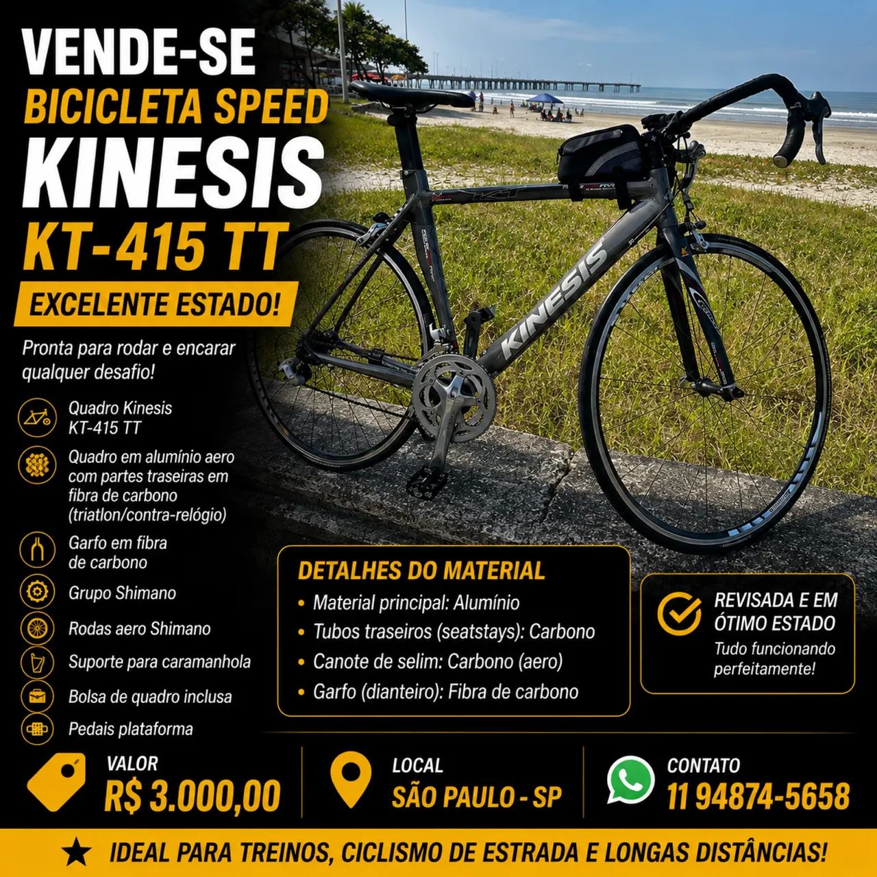 Vendo bike kinesis