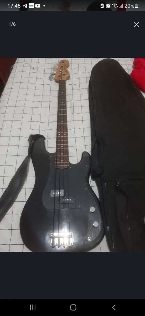BAIXO FENDER SQUIER