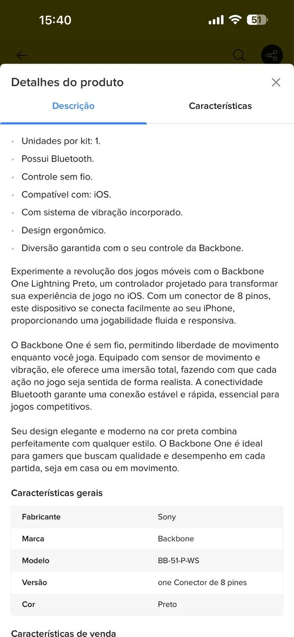 Backbone One Lightning  - Foto 2