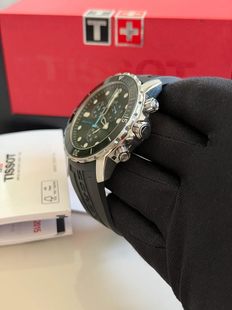 Relógio tissot seastar azul original  - Foto 4