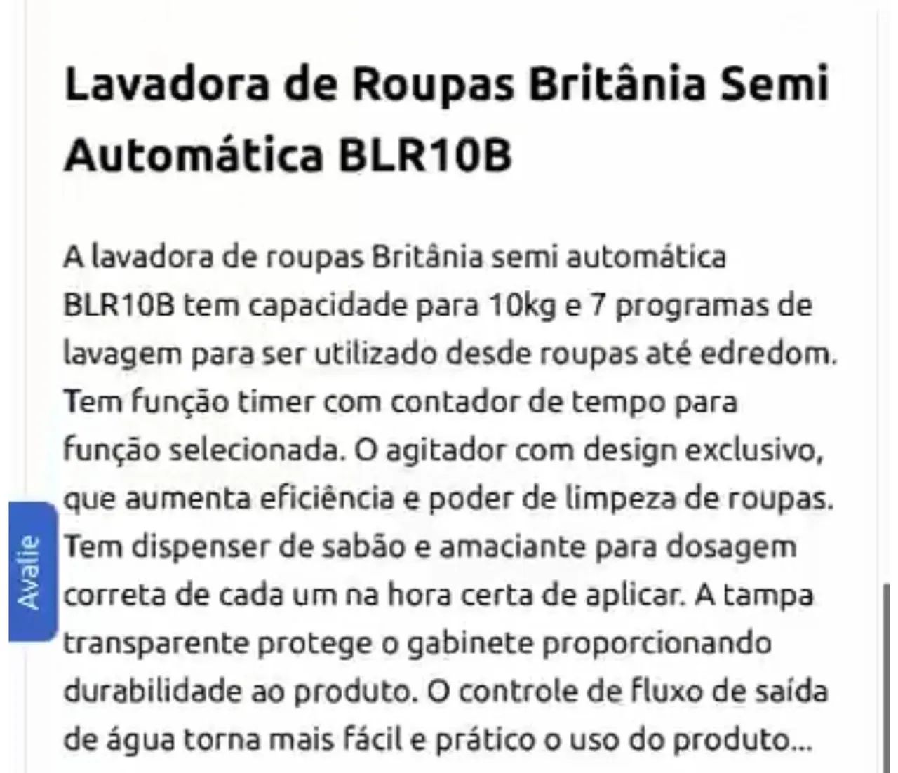 Máquina de lavar Britânia Semi Automática - Foto 2