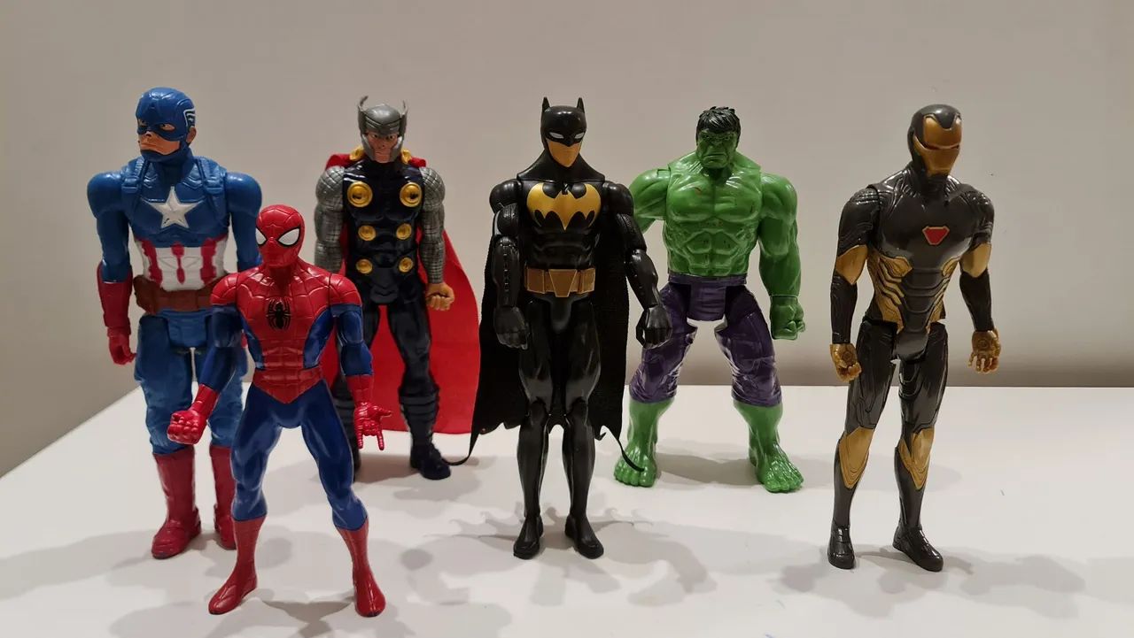 Bonecos Super Heróis 