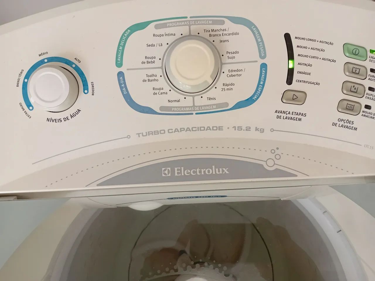 Vendo eletrolux 15kg funciona perfeitamente  - Foto 2