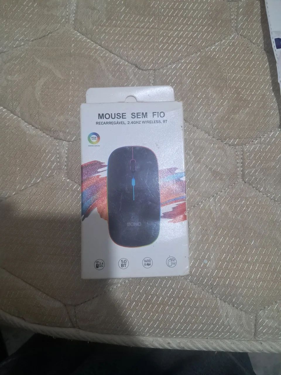 Mouse Sem fio wireless 2.4Ghz (NOVO)