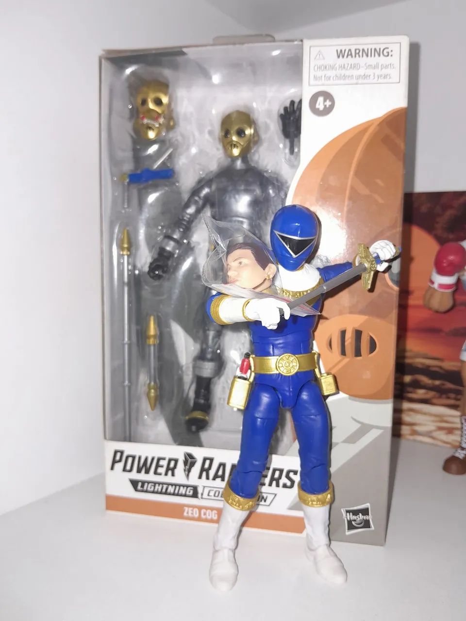 Power Rangers Zeo Azul + Cog Lightning Collection 