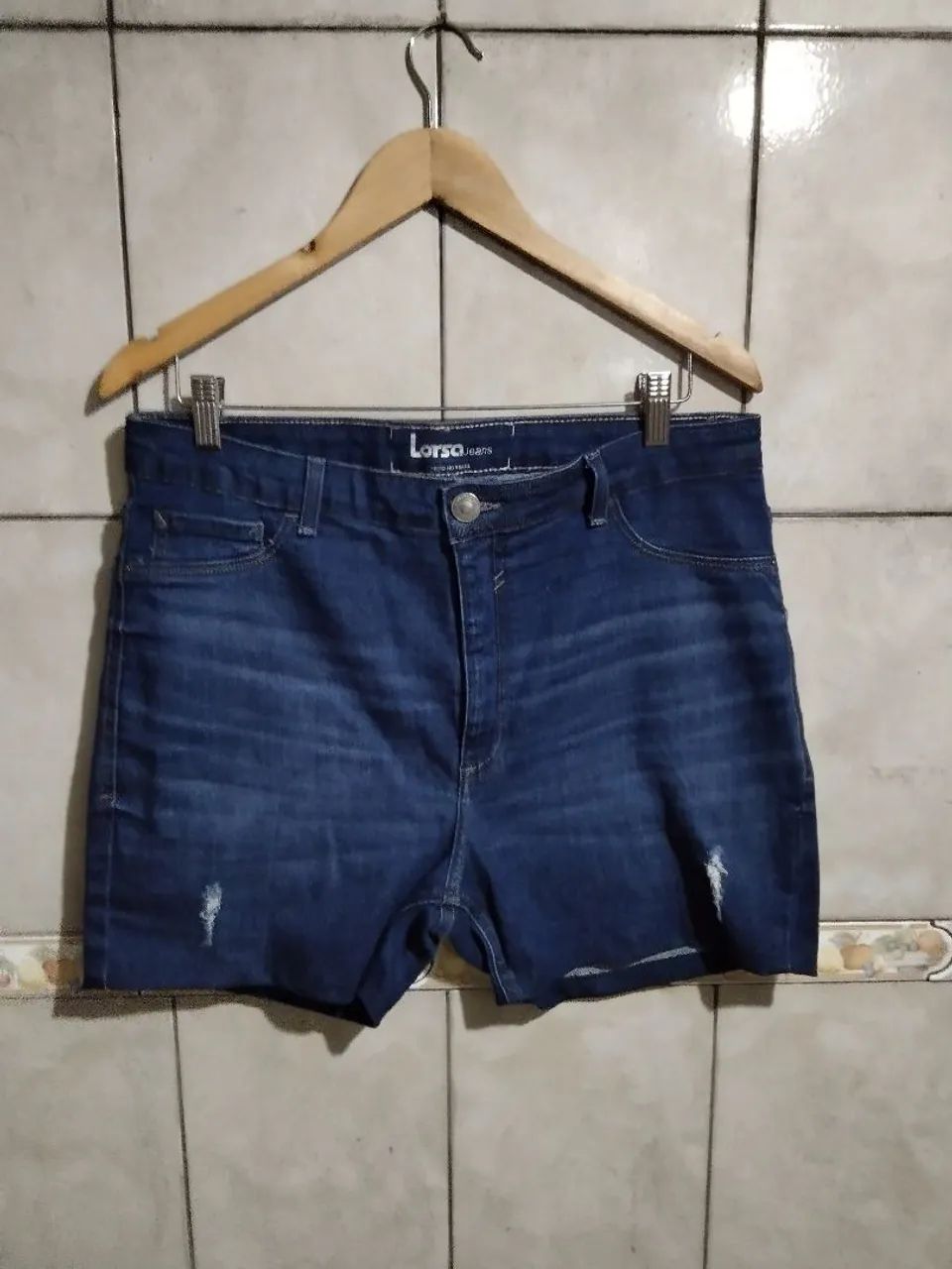 Shorts jeans feminino larsa 