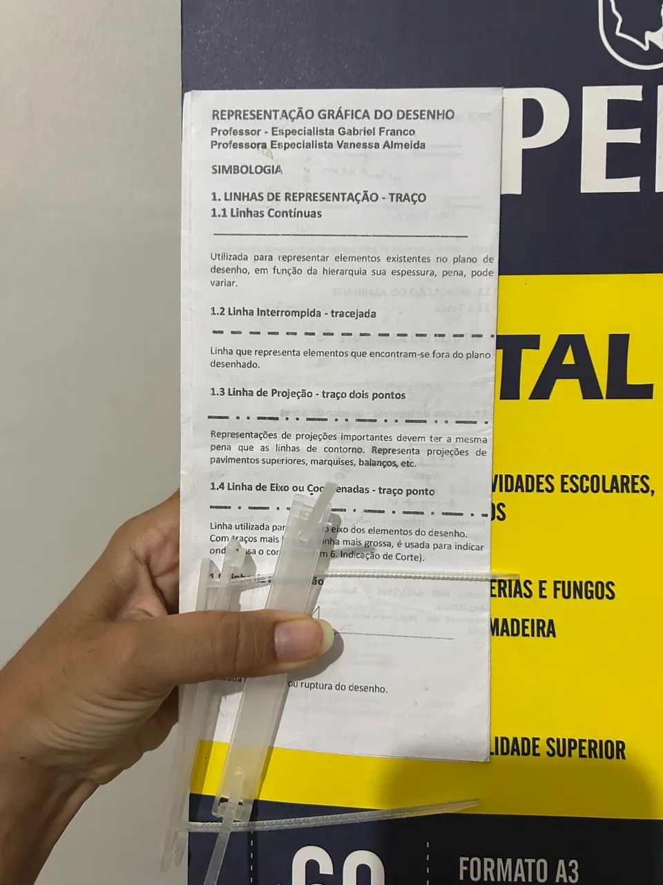 Kit desenho técnico 