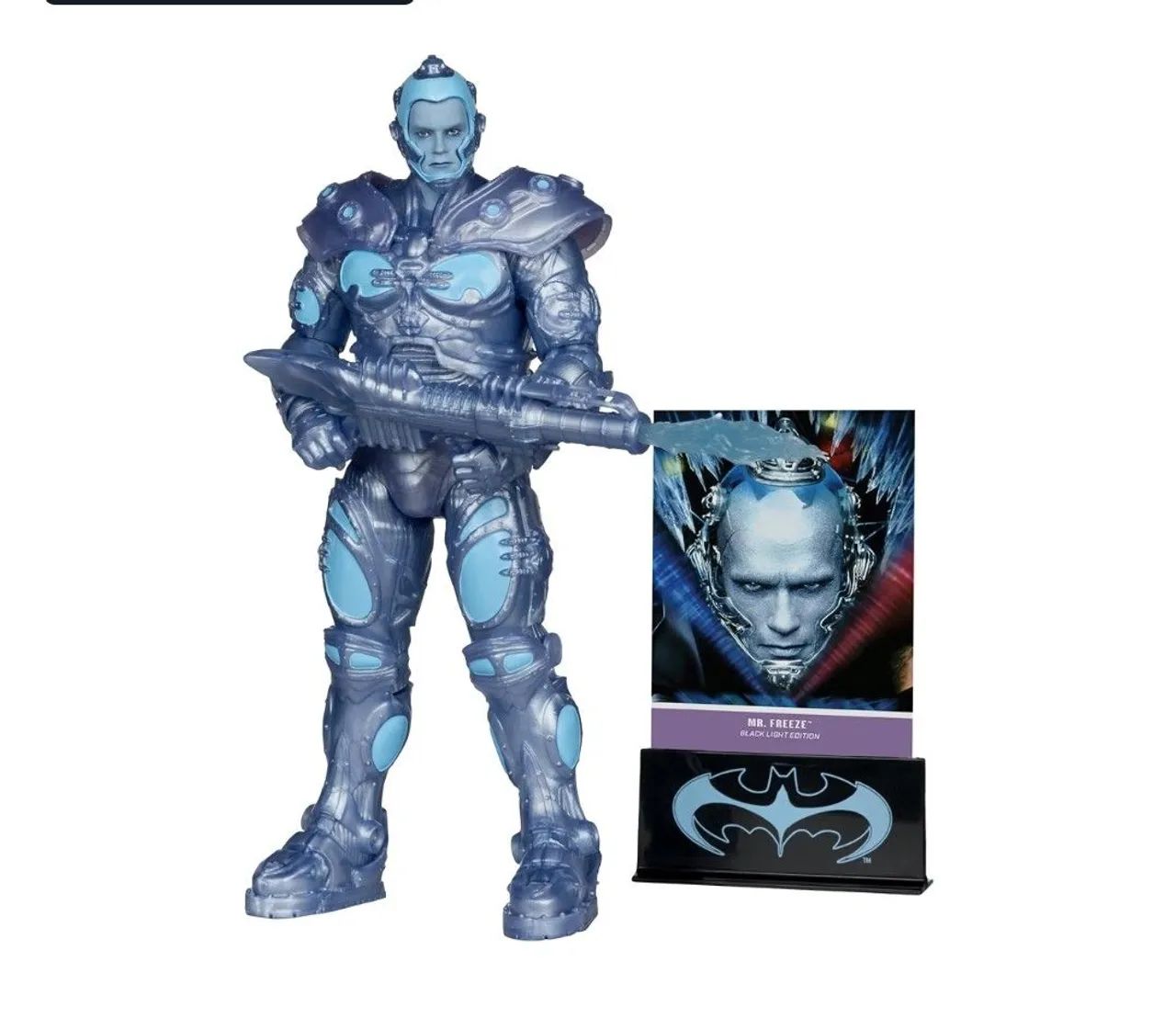 Mr. Freeze (Black Light Edition) (Gold Label) 18 cm - Foto 4