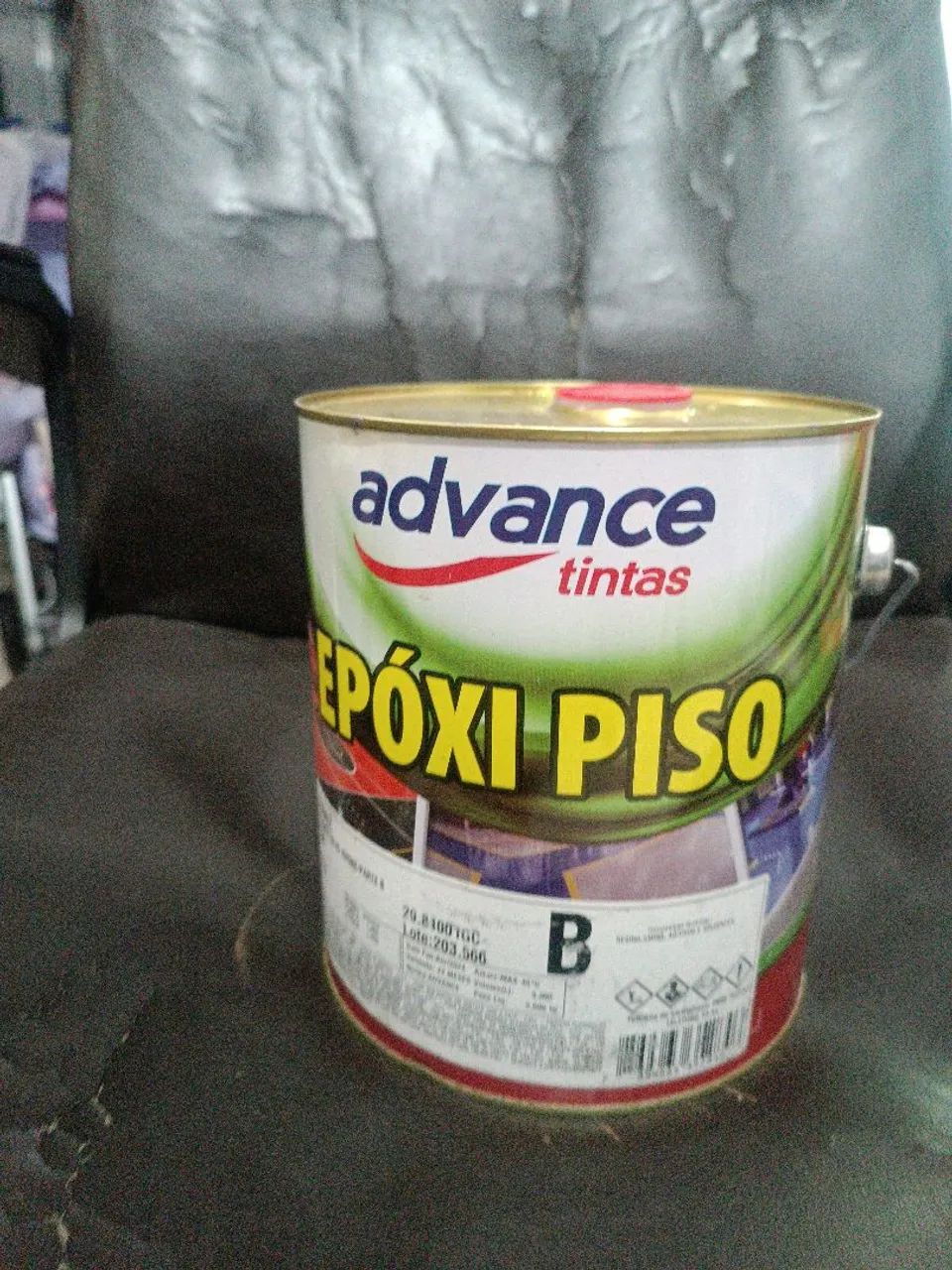 Epoxy paint sealed
