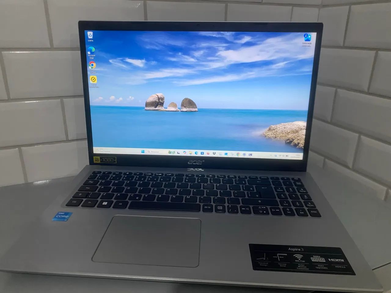 Notebook Acer Aspire 3 i3 11ª Geração + SSD 512GB - Foto 2
