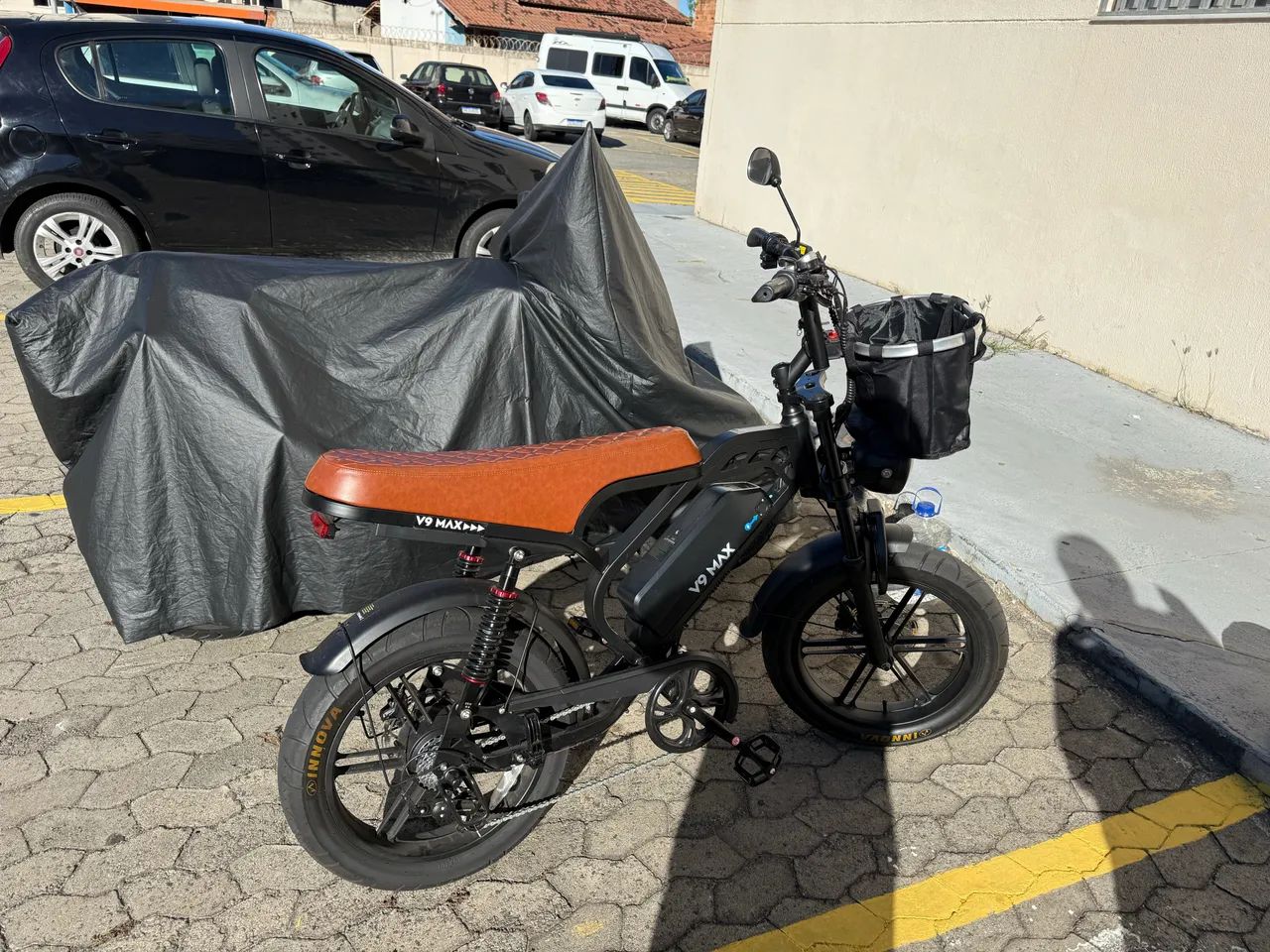 Bike elétrica v9 Max zerada - Foto 4