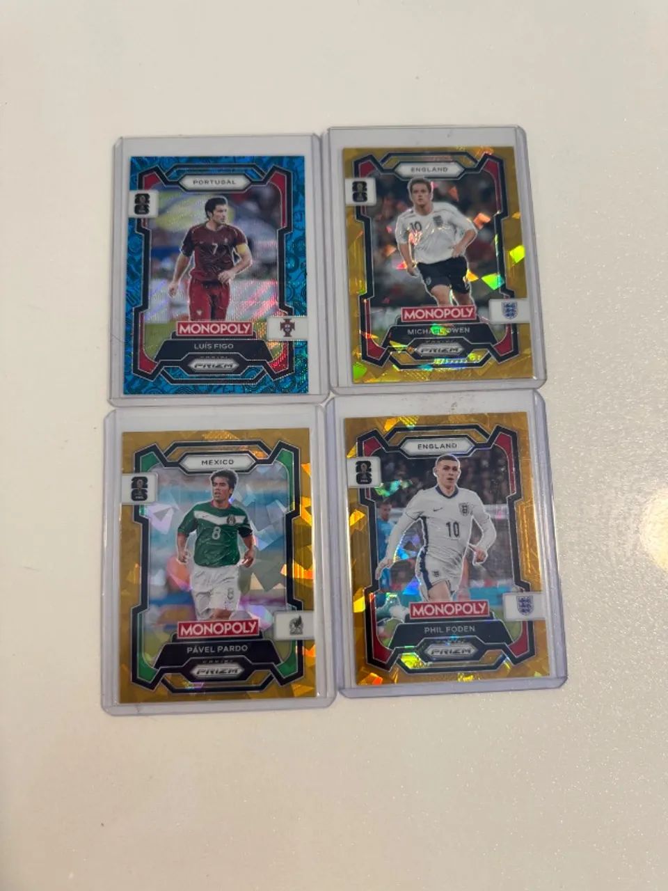 Cards monopoly gold e paralelo