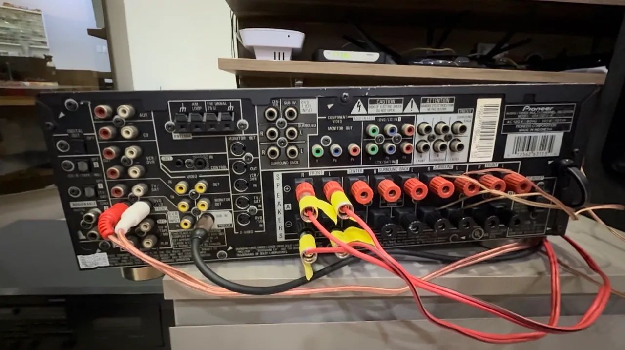 Receiver Pioneer VSX-D812  6.1 canal  - Foto 3