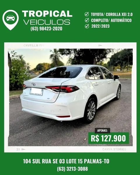 Toyota Corolla XEI 2.0 Flex 16V Aut. 2023 - Foto 3