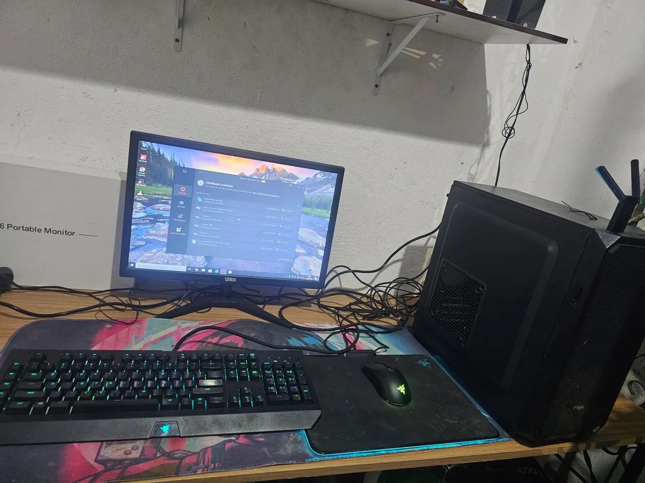 Pc gamer completo  pra hoje 