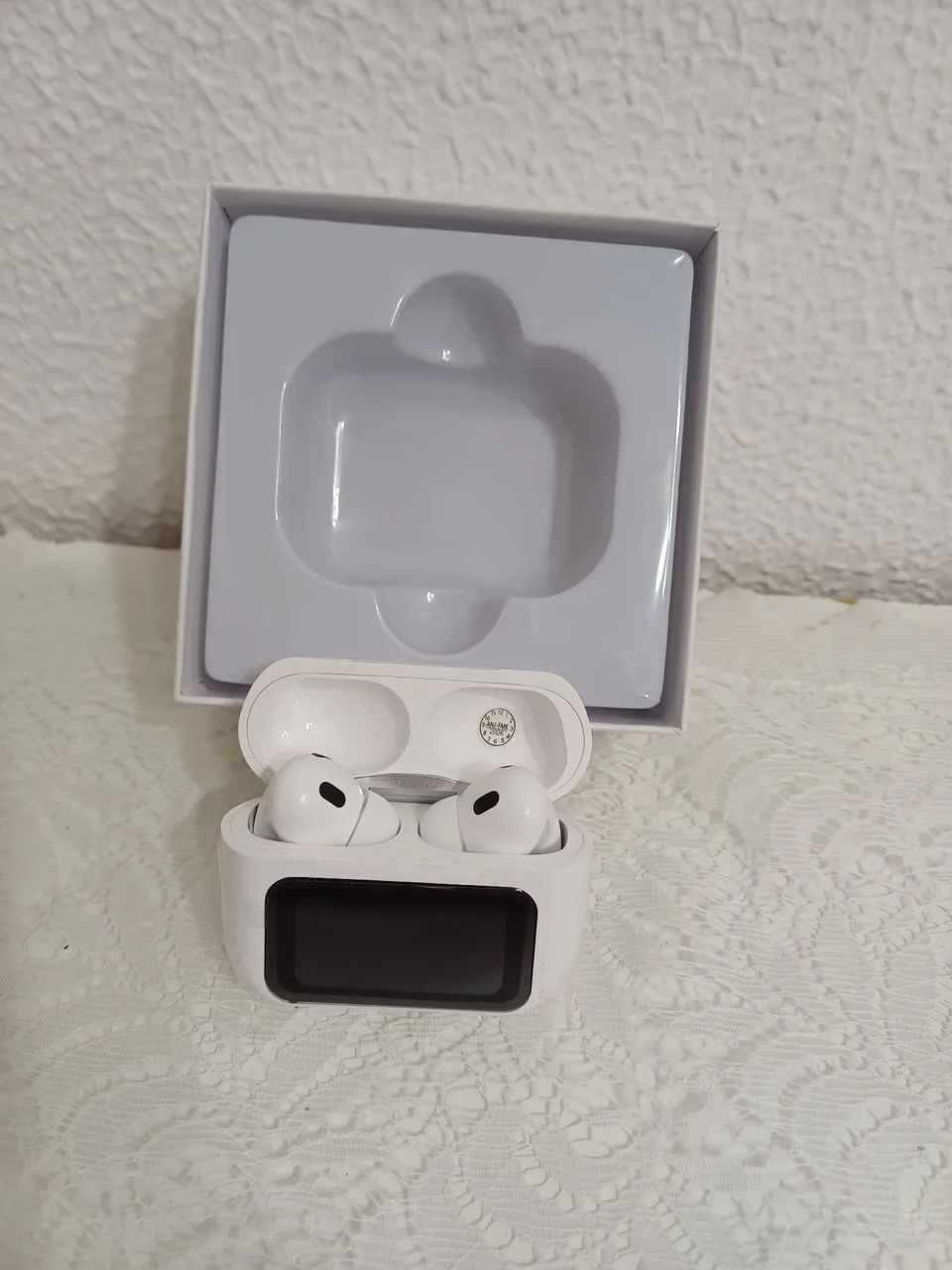 FONE de ouvido bluetooth branco a9 - Foto 2