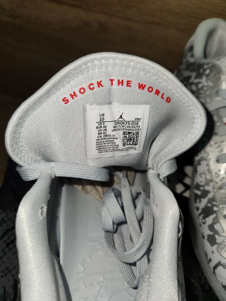 Tênis nike Jordan zion 3 original  Comprei dos Estados Unidos N42 com nota fiscal  - Foto 5