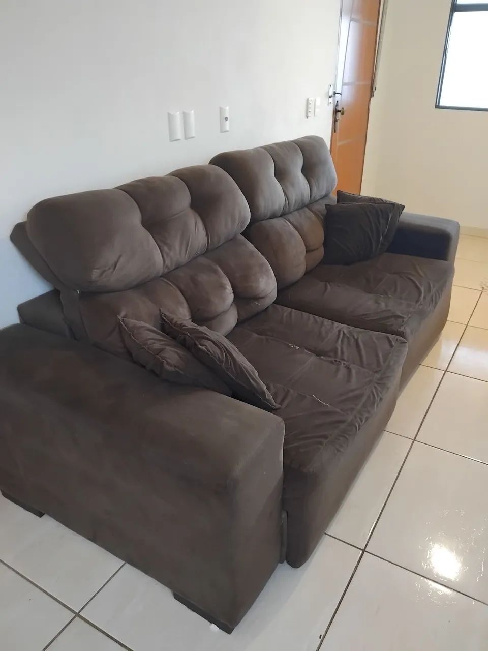 Sofá e rack