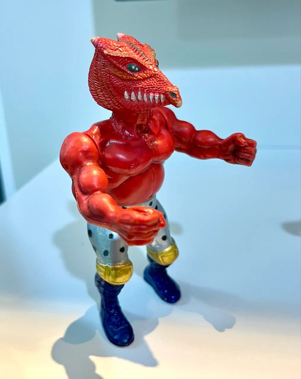 Bonecos Monster Warriors Mannix 1993 (Blood Monster E Dino Monster) - Foto 5
