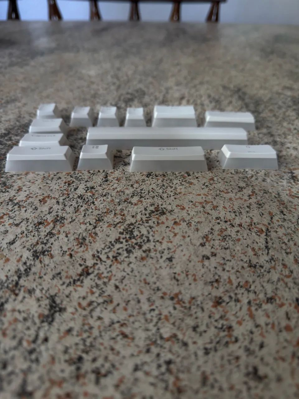 Keycaps Pudding Brancas - Foto 3