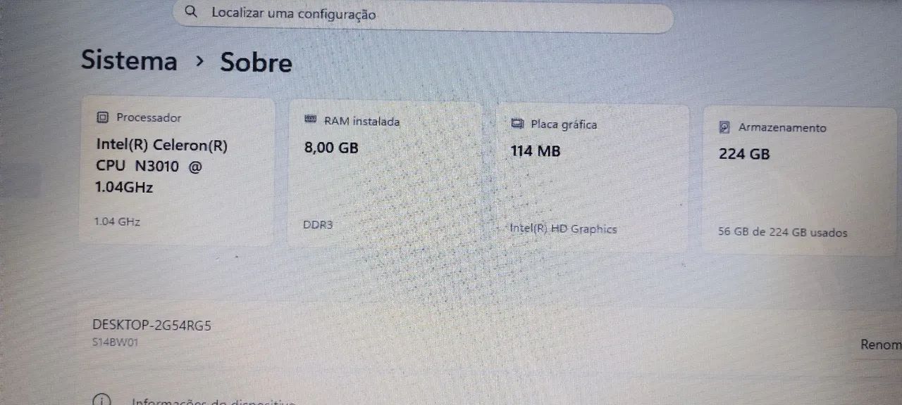 NOTEBOOK POSITIVO 8GB RAM 