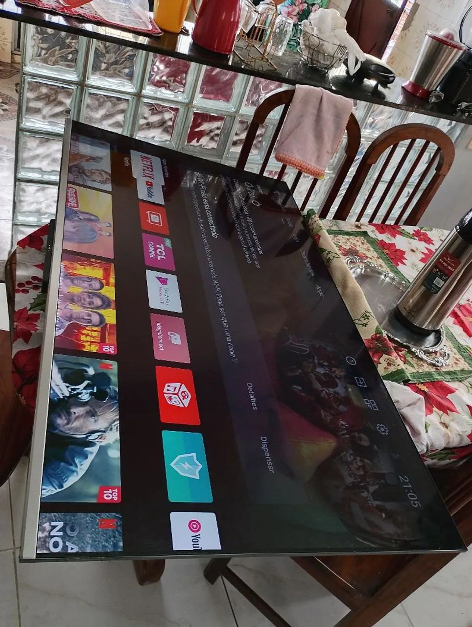 Smartv TCL Android 55 polegadas  - Foto 3