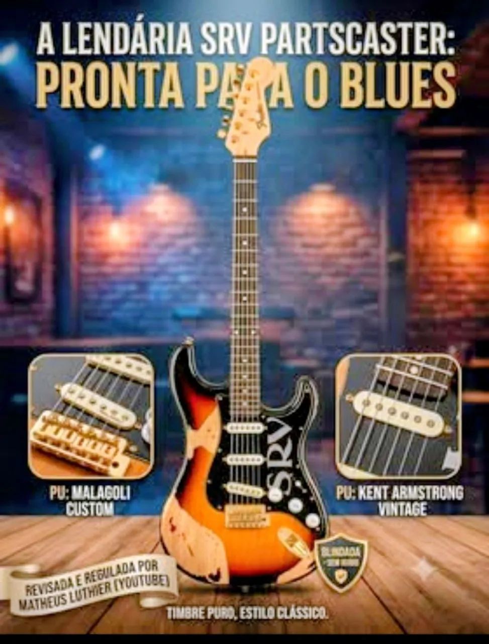 Partscaster SRV com Malagoli