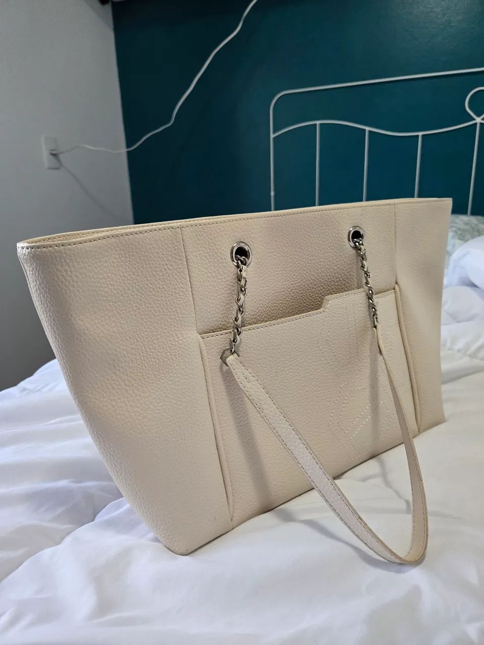 Bolsa arezzo off white