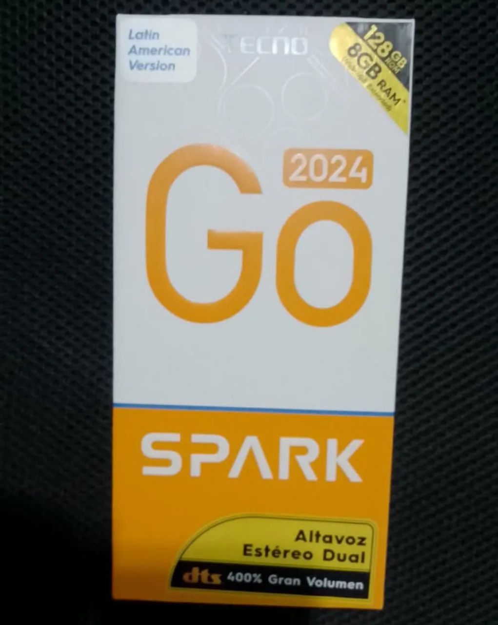 Celular Go Tecno Spark Altavoz Estéreo Dual 128GB