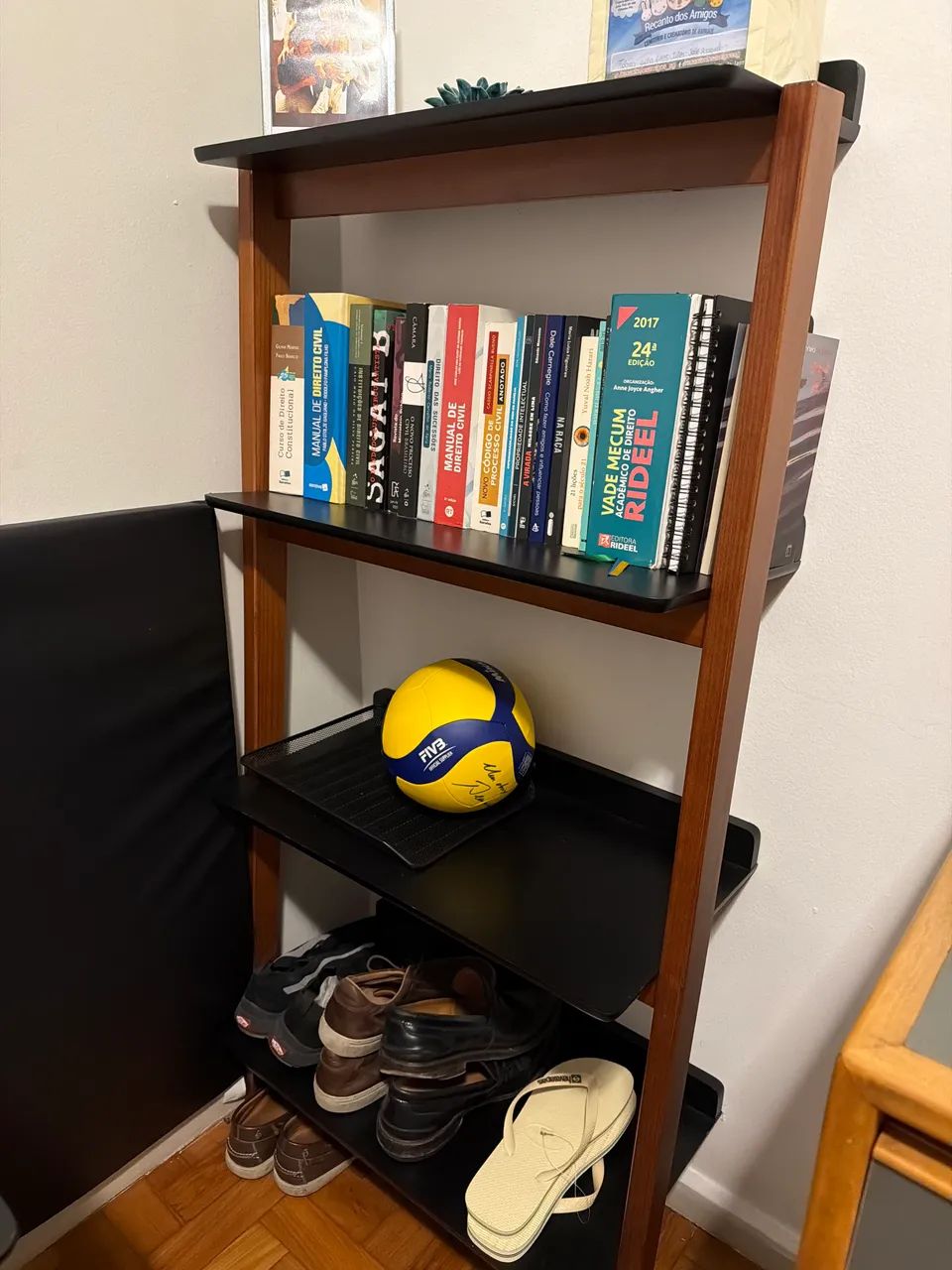 Conjunto mesa e estante escritório  - Foto 2