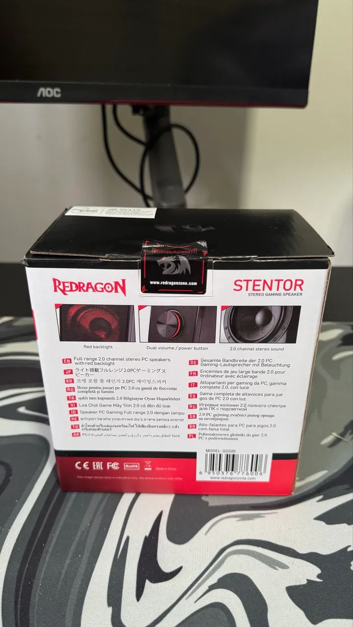 Caixa de som Redragon 2.0 - Foto 3