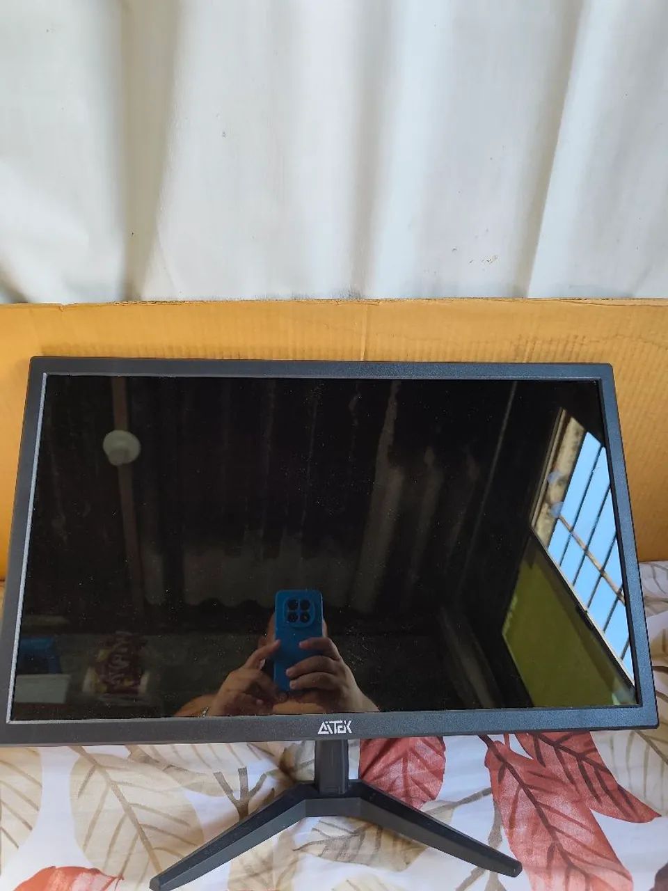 Vendo Monitor 23,9 polegadas semi novo.teclado e mouse de brinde mi - Foto 2
