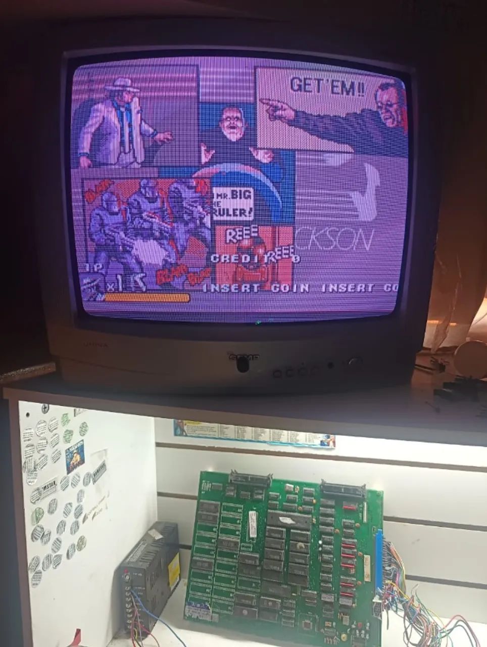 Placa de fliperama jamma bootleg moonwalker - Foto 2
