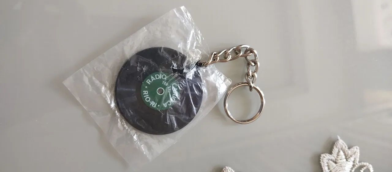 Chaveiro vintage Vinil