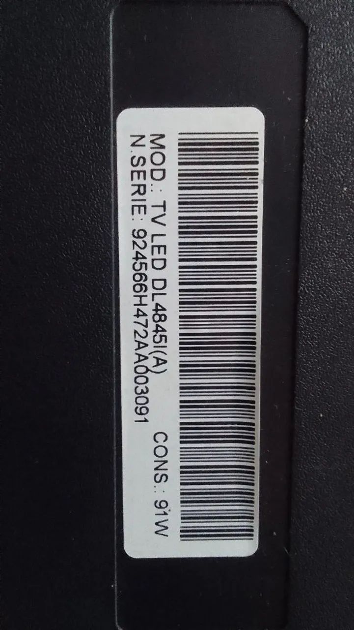 TV smart semp 48 PL obs sem imagem  - Foto 4
