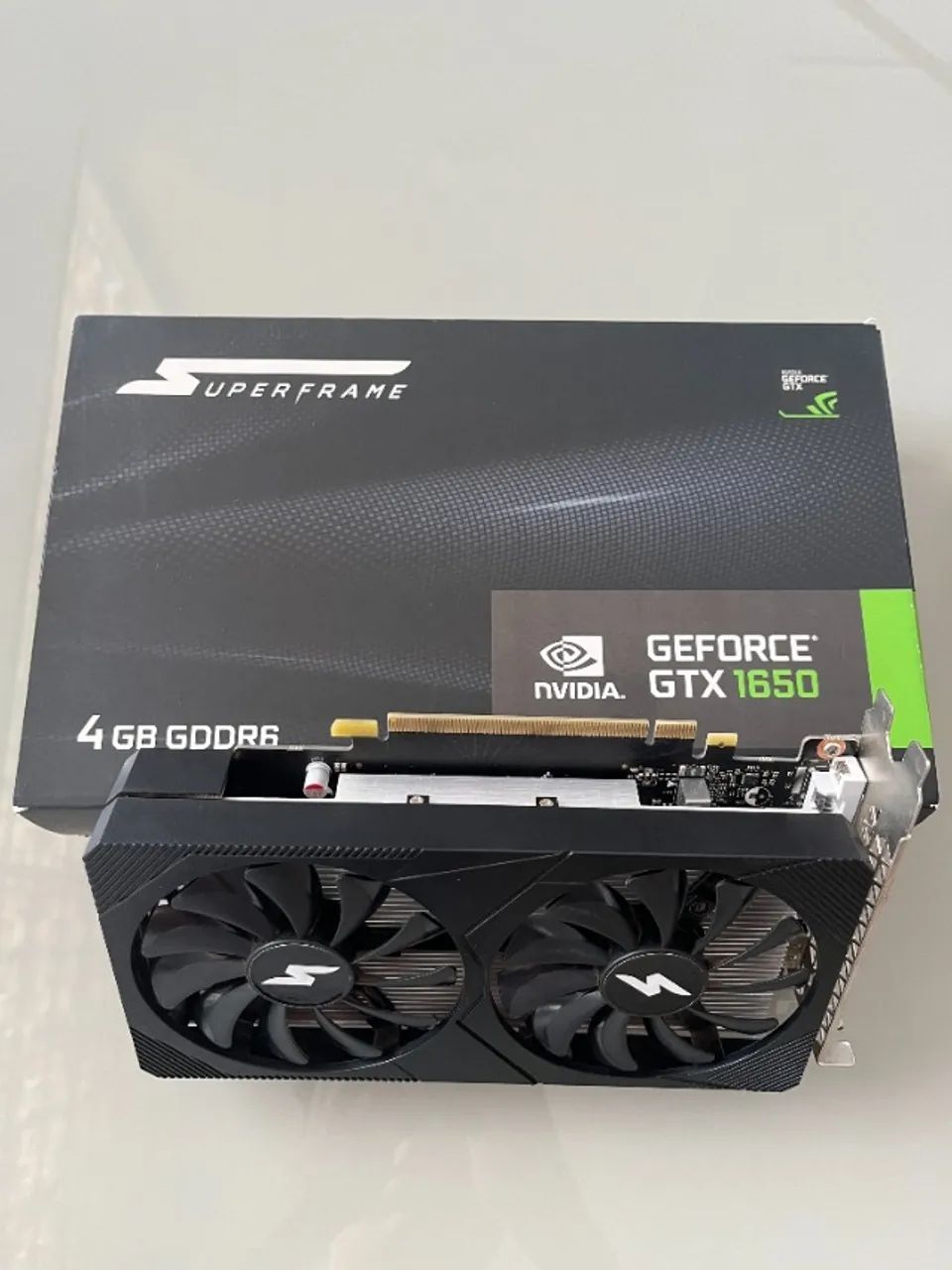 Placa de vídeo GTX 1650 DDR6 + Caixa Original - Foto 2